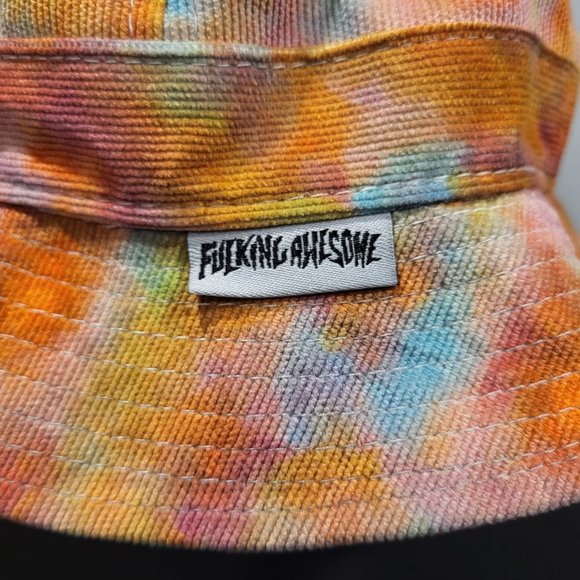 NWT Bucket Hat Tie Dye FA Summer Beach Hat - Picture 5 of 8